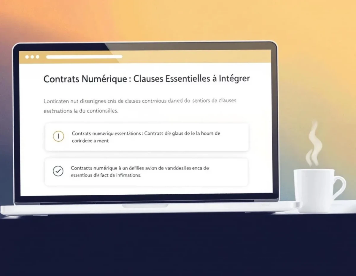 Contrats Numériques : Clauses Essentielles à Intégrer