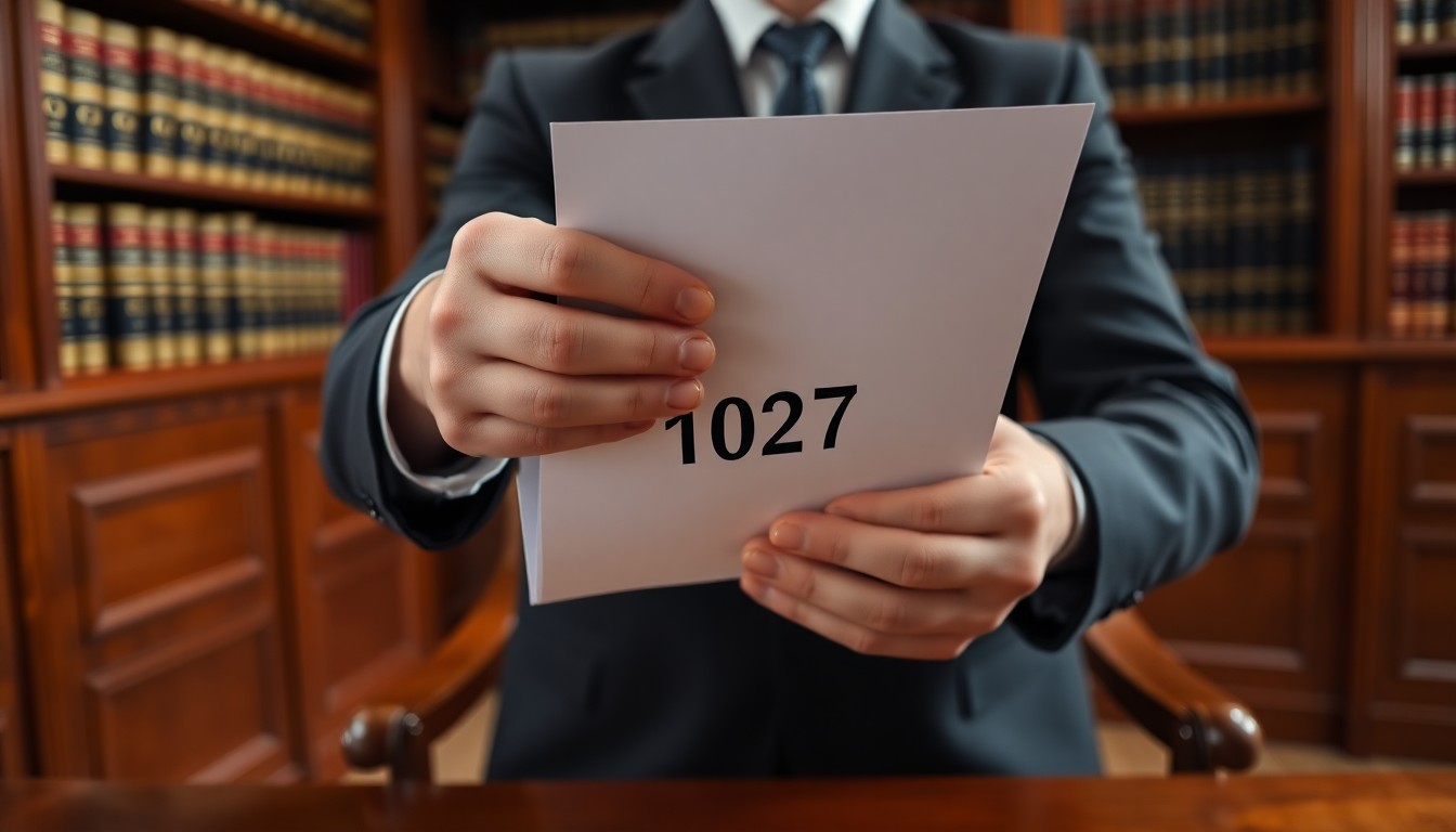 4 raisons d'étudier l'indice 1027 pour les jeunes avocats